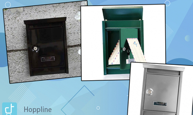 Fém postaláda 2 színben - Csibész Csapat