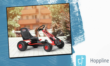 Pedálos gokart gyerekeknek - Csibész Csapat