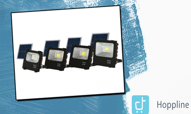 Napelemes LED reflektor, PIR, 4 típusban - Csibész Csapat